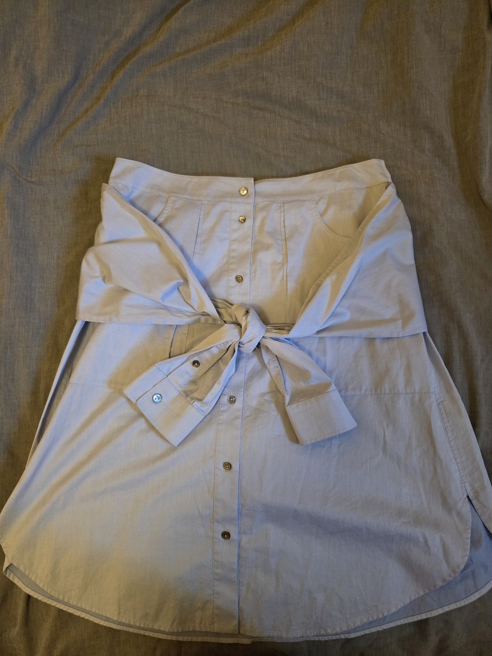 Alexander Wang faux-shirt skirt